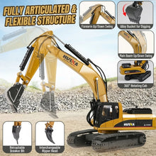 Load image into Gallery viewer, HOBBYTOKI 1:40 Static Alloy Excavator HUINA 1910