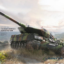 Load image into Gallery viewer, 1/16 Germany Leopard 2A6 RC Military World Battle Tank