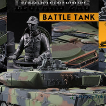 Load image into Gallery viewer, 1/16 Germany Leopard 2A6 RC Military World Battle Tank