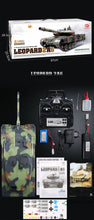 Load image into Gallery viewer, 1/16 Germany Leopard 2A6 RC Military World Battle Tank
