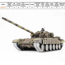 Load image into Gallery viewer, 1/16 Russian Soviet T-72 RC Main Battle WW2 RC Tank