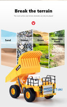 Load image into Gallery viewer, HobbyToki 1/24 Alloy Dumper Dump Truck HUINA 1517
