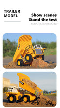Load image into Gallery viewer, HobbyToki 1/24 Alloy Dumper Dump Truck HUINA 1517