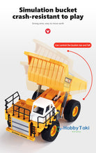 Load image into Gallery viewer, HobbyToki 1/24 Alloy Dumper Dump Truck HUINA 1517