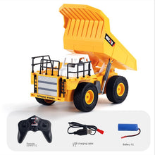 Load image into Gallery viewer, HobbyToki 1/24 Alloy Dumper Dump Truck HUINA 1517