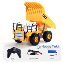 Load image into Gallery viewer, HobbyToki 1/24 Alloy Dumper Dump Truck HUINA 1517