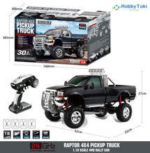 Load image into Gallery viewer, HobbyToki 1/10 Raptor Pickup MilitaryTruck RTR P410