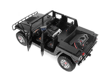 Load image into Gallery viewer, 1/10 US American Hummer H1 Alloy Car Civilian Military 4WD 16CH RC Truck Upgrade With Sound and Light HG-P415