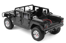 Load image into Gallery viewer, 1/10 US American Hummer H1 Alloy Car Civilian Military 4WD 16CH RC Truck Upgrade With Sound and Light HG-P415