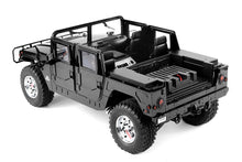Load image into Gallery viewer, 1/10 US American Hummer H1 Alloy Car Civilian Military 4WD 16CH RC Truck Upgrade With Sound and Light HG-P415