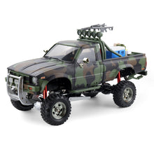 Load image into Gallery viewer, 1/10 4WD Pickup MilitaryTruck Middle East 4*4 RC Rally Car HG-P417