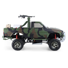 Load image into Gallery viewer, 1/10 4WD Pickup MilitaryTruck Middle East 4*4 RC Rally Car HG-P417