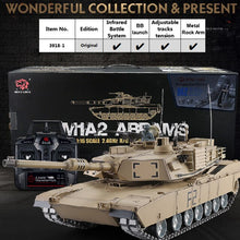 Load image into Gallery viewer, 1/16 USA M1A2 Abrams RC Main Battle Tank