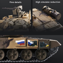 Load image into Gallery viewer, 1/16 Russian T90 RC Main Battle WW2 Tank