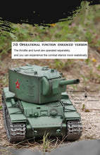 Load image into Gallery viewer, 1/16 KV-2 Soviet Heavy RC Tank RTR WW2 HL-3949