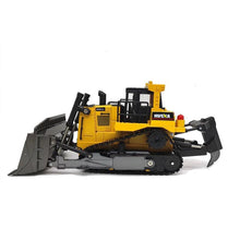 Load image into Gallery viewer, 1/16 RC Bulldozer Alloy Truck Model HobbyToki HUINA 1569
