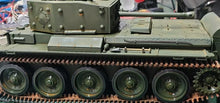 Load image into Gallery viewer, 1/16 British Cromwell  RC Tank WWII Master Edition version equipped with a 360-degree rotating electrical slip ring and a weathered paint finish
