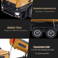 Load image into Gallery viewer, RC 1/14 Alloy Dump Truck 10kg Load K-HN-1573
