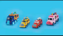 Load and play video in Gallery viewer, Kids Toy Car Multifunction Double Decker Truck HTG0014
