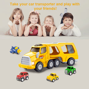 Kids Toy Car Multifunction Double Decker Truck HTG0014