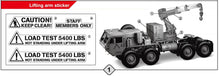 Load image into Gallery viewer, Lifting Arm For HG-P802 1/12 US M983 8x8 HEMMT Military Tractor
