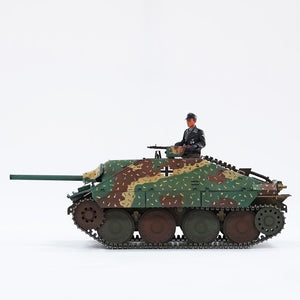 1/16 German Hetzer Jagdpanzer 38 Hand-Made RTR Tank Model