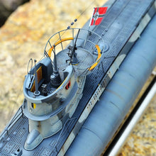 Load image into Gallery viewer, 1/48 German Type VIIC KIT Submarine Model U-boats WW2
